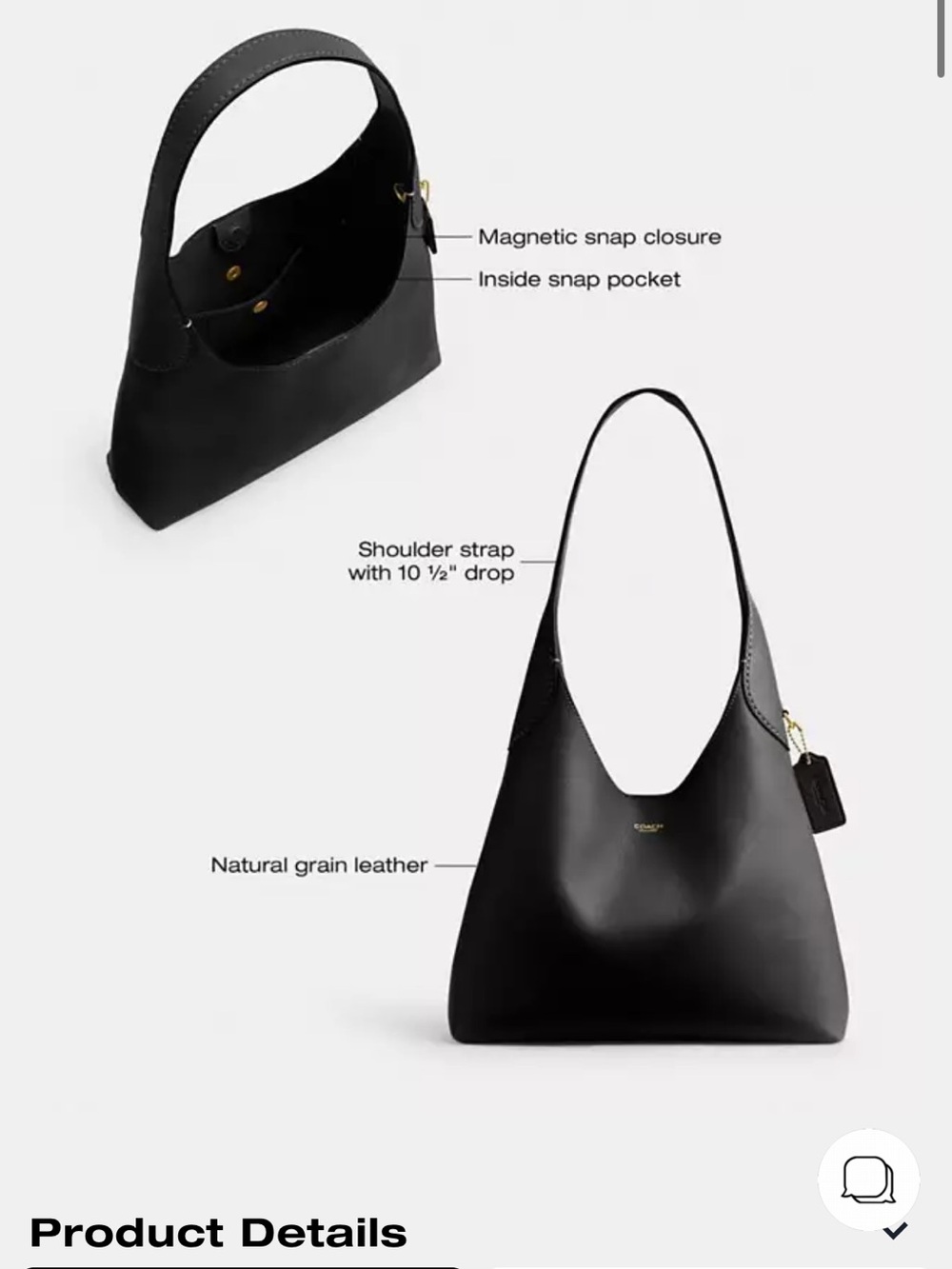 Brooklyn Shoudler Bag 28 - Coach